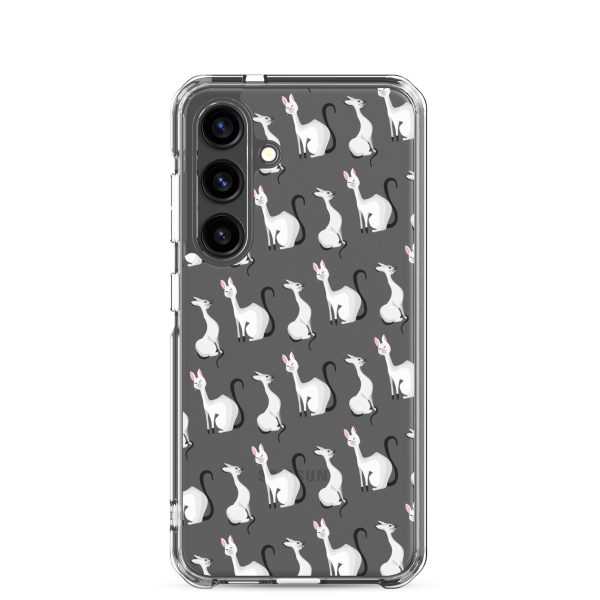 Classy Cats Samsung Clear Case