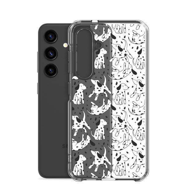 Dalmatian Dog Samsung Clear Case