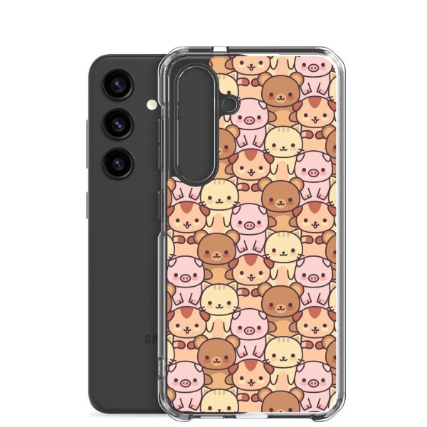 Kawaii Animals Samsung Clear Case