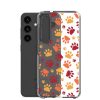 Cat Paws Samsung Clear Case