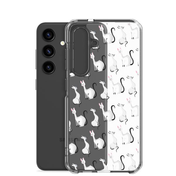 Classy Cats Samsung Clear Case