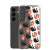Cute Cat Samsung Clear Case