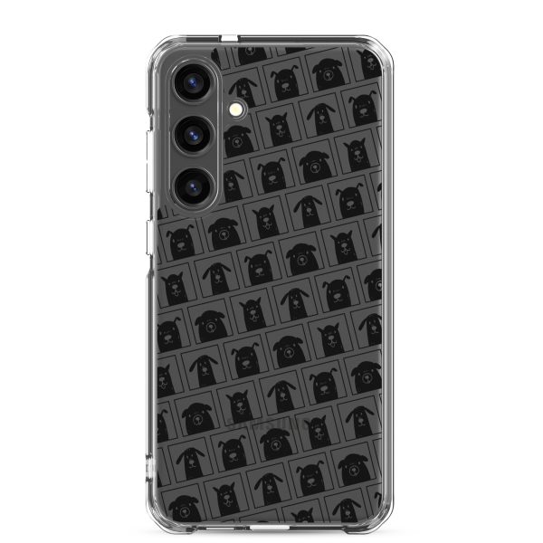 clear-case-for-samsung-samsung-galaxy-s24-plus-case-on-phone-6a1e767cad336.jpg Black Dogs Samsung Clear Case