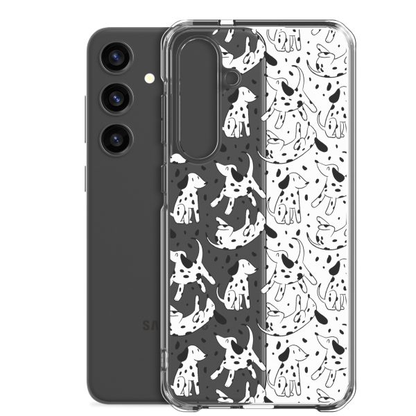 Dalmatian Dog Samsung Clear Case