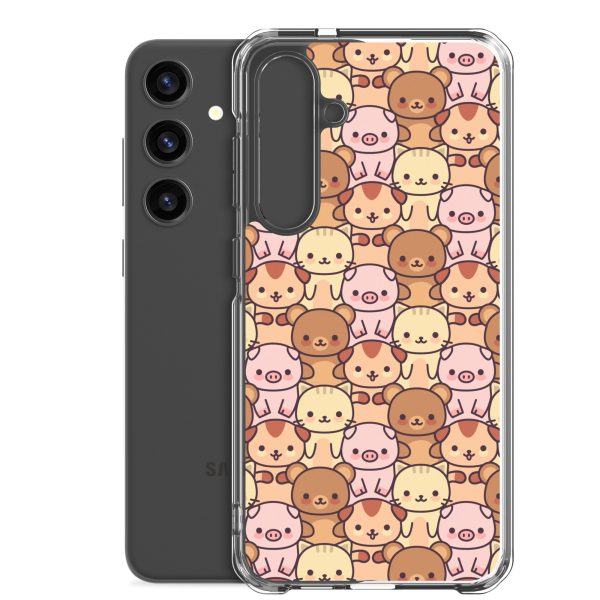 Kawaii Animals Samsung Clear Case