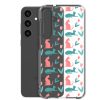 Cat Silhouettes Samsung Clear Case
