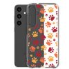 Cat Paws Samsung Clear Case