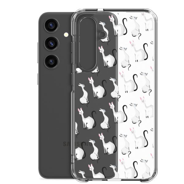 Classy Cats Samsung Clear Case