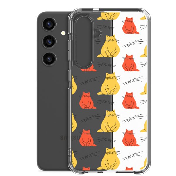 clear-case-for-samsung-samsung-galaxy-s24-plus-case-with-phone-6a1e7c8ddb7d1.jpg Abstract Colorful Cats Samsung Clear Case