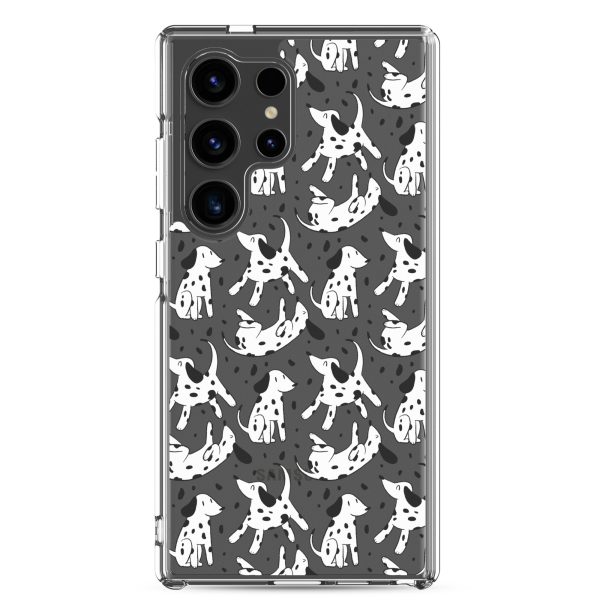 Dalmatian Dog Samsung Clear Case