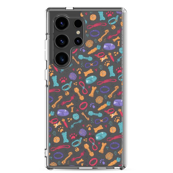 Dog Toys Samsung Clear Case