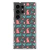 Cat Silhouettes Samsung Clear Case