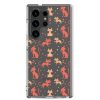 Cat Silhouettes Seamless Samsung Clear Case