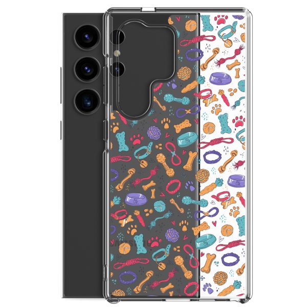 Dog Toys Samsung Clear Case