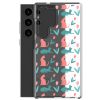 Cat Silhouettes Samsung Clear Case