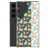 Cat Cute Colorful Samsung Clear Case