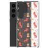 Cat Silhouettes Seamless Samsung Clear Case