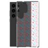 Cats and Flowers Doodle Samsung Clear Case