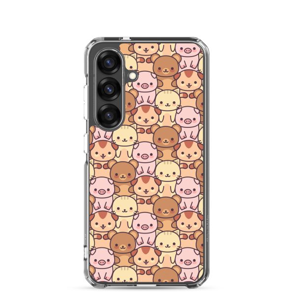 Kawaii Animals Samsung Clear Case