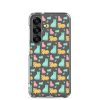 Cat Cute Colorful Samsung Clear Case