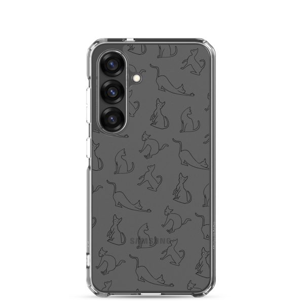 clear-case-for-samsung-samsung-galaxy-s25-case-on-phone-6a1e7a85c2e9a.jpg Cat Outline Samsung Clear Case