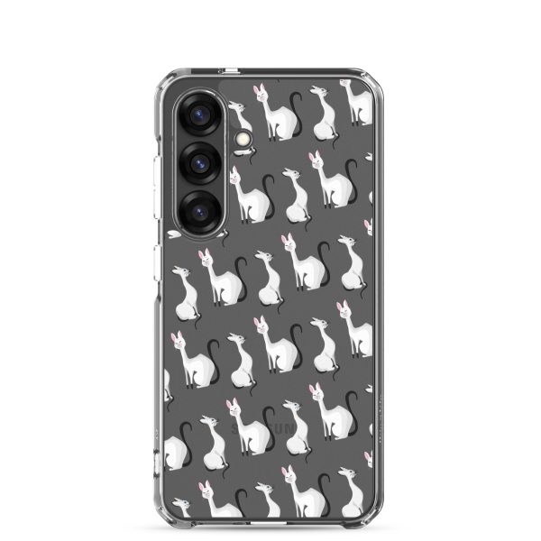 Classy Cats Samsung Clear Case