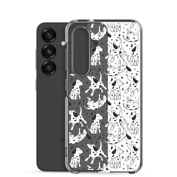 Dalmatian Dog Samsung Clear Case