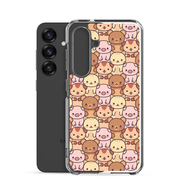 Kawaii Animals Samsung Clear Case
