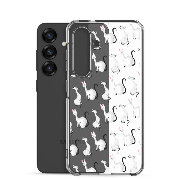 Classy Cats Samsung Clear Case