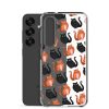 Cute Cat Samsung Clear Case