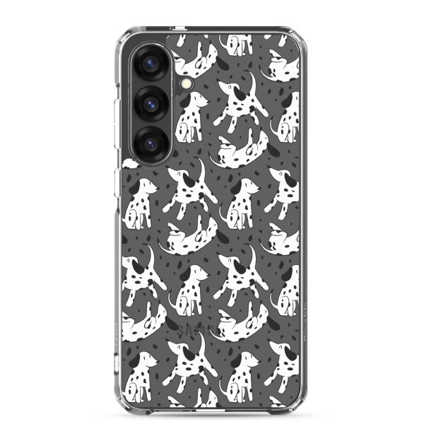 Dalmatian Dog Samsung Clear Case