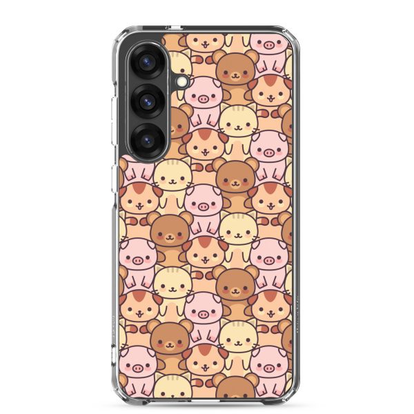Kawaii Animals Samsung Clear Case