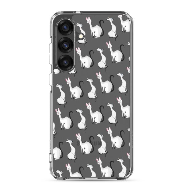 Classy Cats Samsung Clear Case