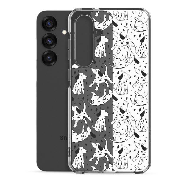 Dalmatian Dog Samsung Clear Case