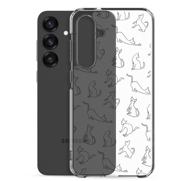 clear-case-for-samsung-samsung-galaxy-s25-plus-case-with-phone-6a1e7a85c2c6f.jpg Cat Outline Samsung Clear Case