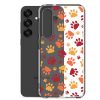 Cat Paws Samsung Clear Case