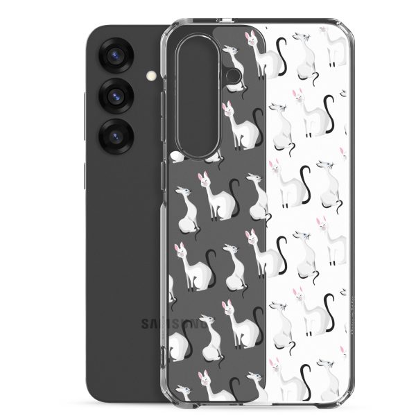 Classy Cats Samsung Clear Case