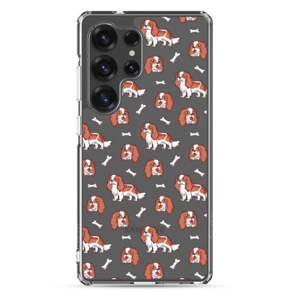 clear-case-for-samsung-samsung-galaxy-s25-ultra-case-on-phone-6a1e76fc42491.jpg Cavalier Dog Samsung Clear Case