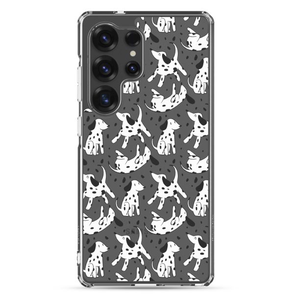 Dalmatian Dog Samsung Clear Case