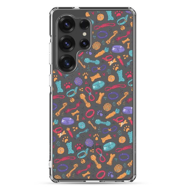 Dog Toys Samsung Clear Case