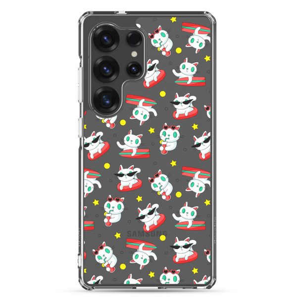 clear-case-for-samsung-samsung-galaxy-s25-ultra-case-on-phone-6a1e7bb381853.jpg Cat Surfing Samsung Clear Case