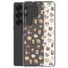 Cute Dog Breeds Samsung Clear Case