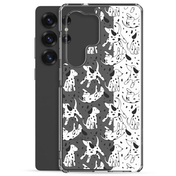 Dalmatian Dog Samsung Clear Case