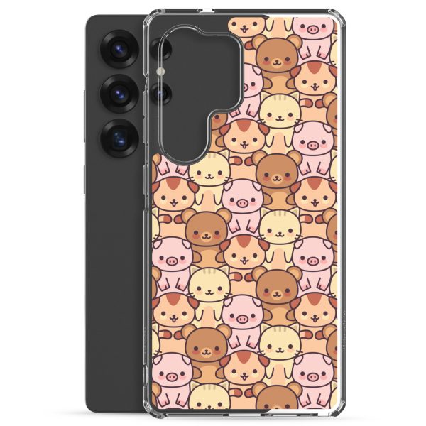 Kawaii Animals Samsung Clear Case