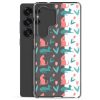 Cat Silhouettes Samsung Clear Case