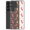 Cat Silhouettes Seamless Samsung Clear Case