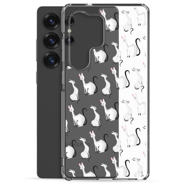 Classy Cats Samsung Clear Case