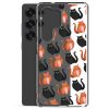 Cute Cat Samsung Clear Case