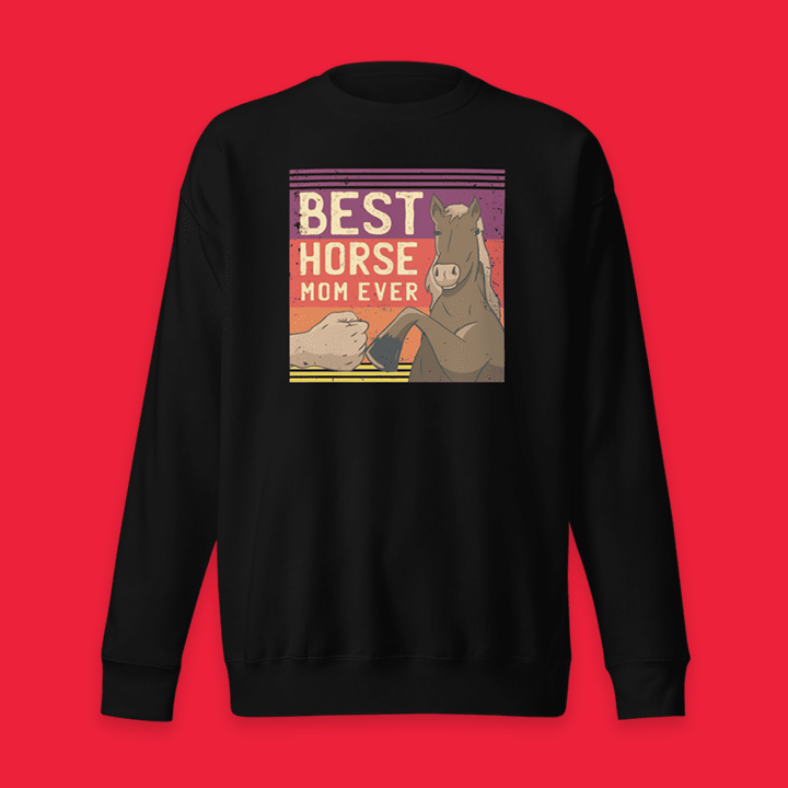Abstract Horse Sweatshirt