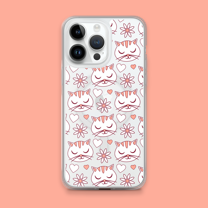 Cats and Wool iPhone MagSafe Clear Case